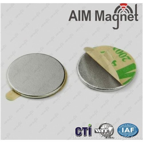 Strong 3M Adhesive Disc Sintered Neodymium Magnet
